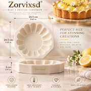 Zorvixsd™ Fluted Tart and Dessert Mold